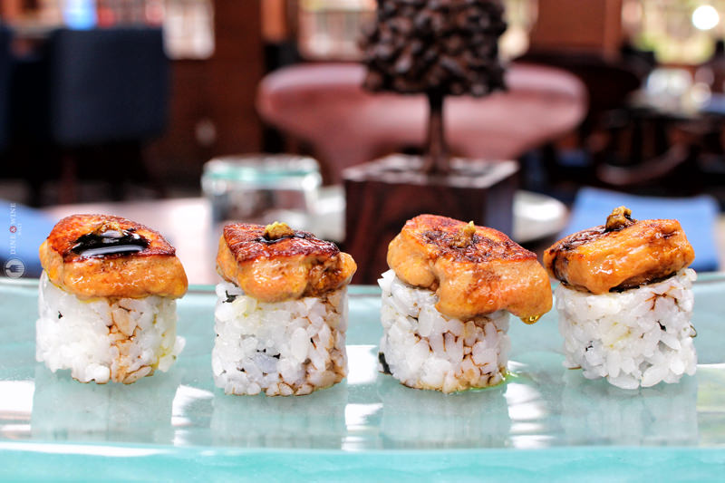 Dine & Wine Bali Best Restaurants & Culinary Guide Bali Spotlight Foodies Notes Review Indigo Canggu Japanese Cuisine Chef Shige Morita Maki Foie Gras Roll