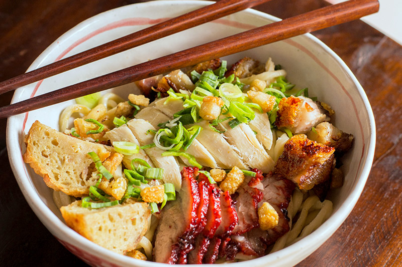 Fushou Noodle Club Bakmit Karet Komplit