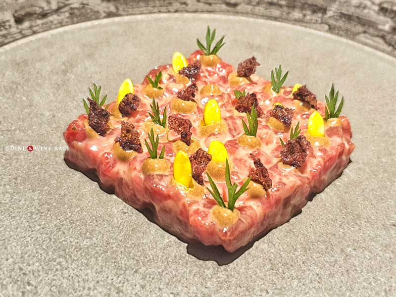 Dine & Wine Bali Best Restaurants & Culinary Guide Bali Foodies Notes Review Aperitif Restaurant & Bar Ubud Martino Beef Tartare