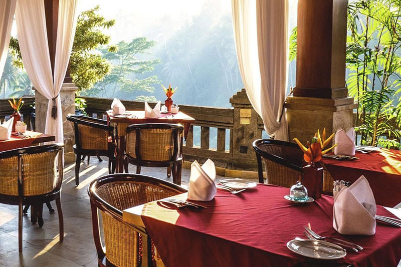 Dine & Wine Bali Best Restaurants & Culinary Guide Bali Cascades Restaurant & Bar - Viceroy Luxury Resort Ubud