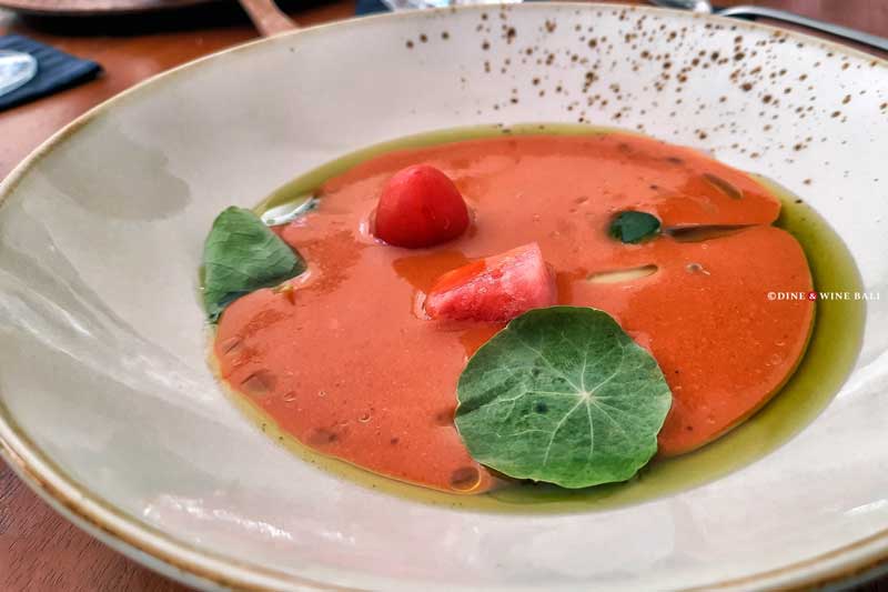 Dine & Wine Bali Best Restaurants & Culinary Guide Bali Foodies Notes Review Ona Restaurant Canggu Best Mediterranean Cuisine Bali Andaluzian Gazpacho