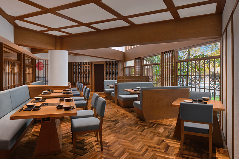 Interior at Hamabe Japanese Restaurant at The Westin Resort Nusa Dua