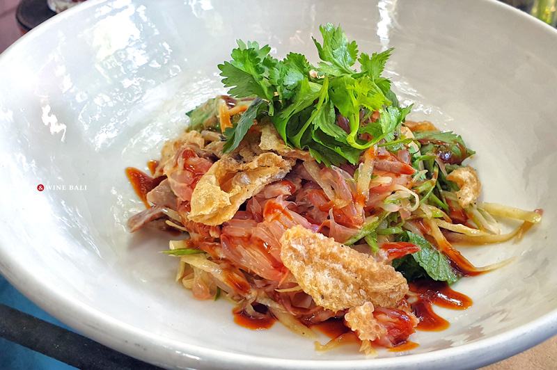 Dine & Wine Bali Best Restaurants & Culinary Guide Bali Spotlight En Route Kilo Kitchen Set Menu Duck and Pomelo