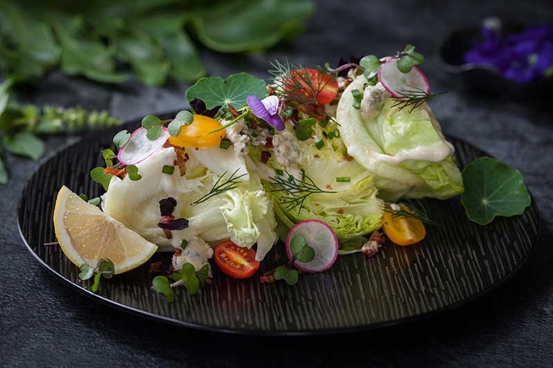 Dine & Wine Bali Best Restaurants & Culinary Guide Bali The Grill at LUXE Villas Ubud LUXE Wedges Salad