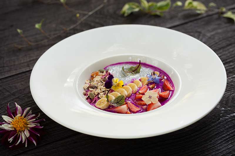 Dine & Wine Bali Best Restaurants & Culinary Guide Bali The Grill at LUXE Villas Ubud Smoothie Bowl