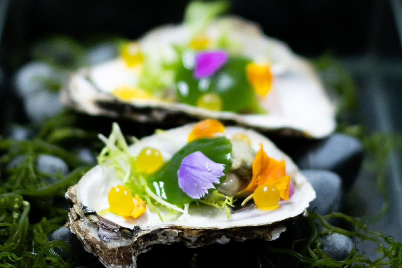 Dine & Wine Bali Best Restaurants & Culinary Guide Bali Kokokan Restaurant Kappa Senses Ubud Poached Oyster