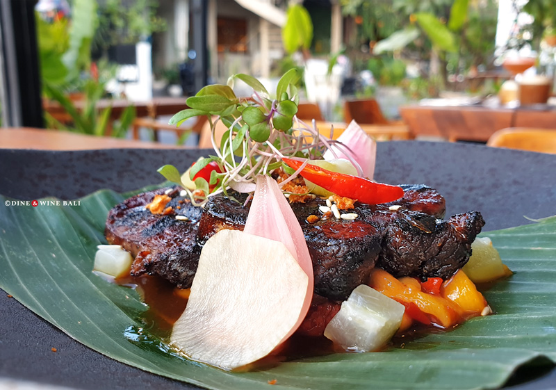 Dine & Wine Bali Best Restaurants & Culinary Guide Bali Spotlight Foodies Notes Review Tanau Bali Umalas Tokusen Wagyu Ox Tongue