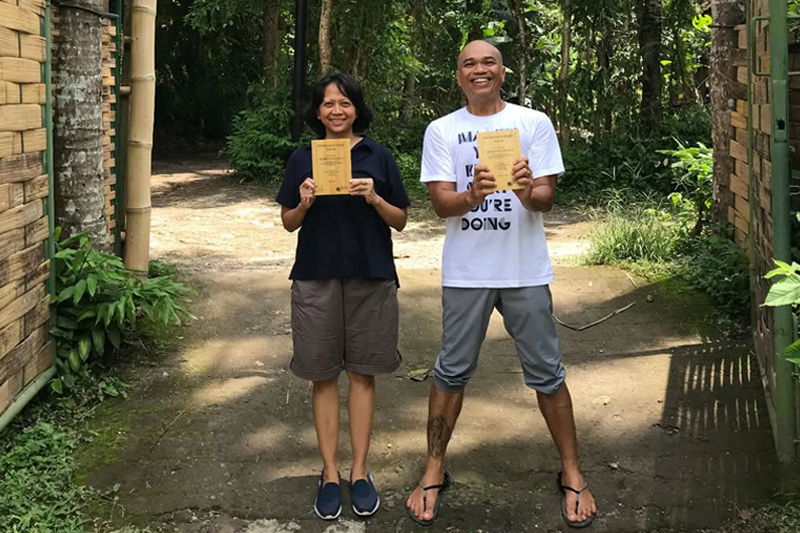 Deviana and Tom Wiropranoto - Founder of Yellow Sky Fruit Wines