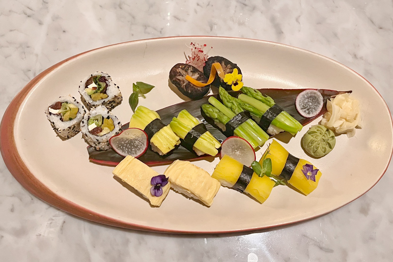 Vegetarian Special Selection KO Japanese Restaurant InterContinental Bali Resort