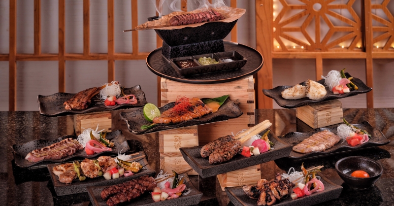 Robata Selection at Hamabe Japanese Restaurant at The Westin Resort Nusa Dua, Bali - Dine & Wine Bali